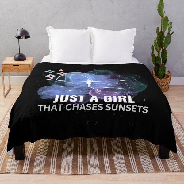 Item preview, Just a Girl that Chases Sunsets designed and sold by cravinartist.