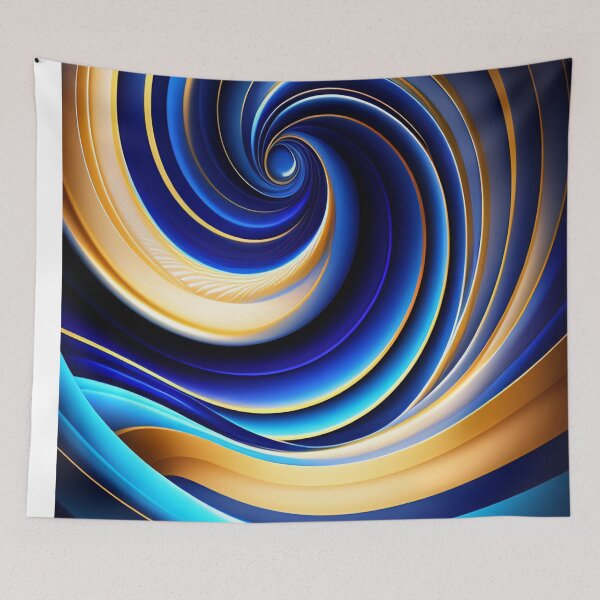 Item preview, Colorful Multi Color abstract fluid shapes organic geometric pattern 12 designed and sold by vishalraifx.