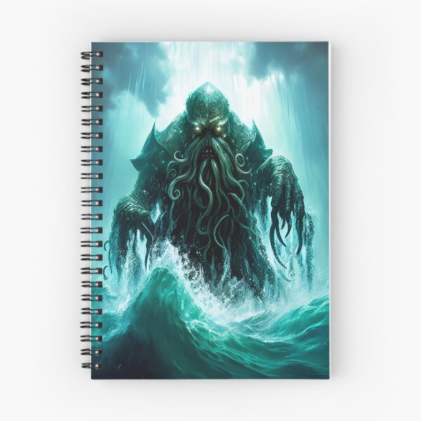 Item preview, illustration cthulhu coming out of the sea - HP Lovecraft  designed and sold by Pantoja9205.