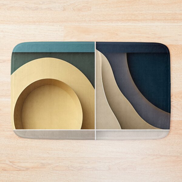 Item preview, Colorful Multi Color abstract fluid shapes organic geometric pattern 16 designed and sold by vishalraifx.
