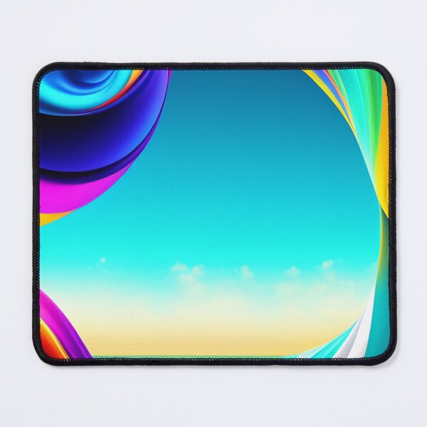 Item preview, Colorful Multi Color abstract fluid shapes organic geometric pattern 19 designed and sold by vishalraifx.