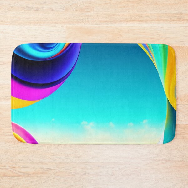 Item preview, Colorful Multi Color abstract fluid shapes organic geometric pattern 19 designed and sold by vishalraifx.