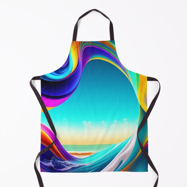 Item preview, Colorful Multi Color abstract fluid shapes organic geometric pattern 19 designed and sold by vishalraifx.