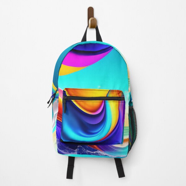 Item preview, Colorful Multi Color abstract fluid shapes organic geometric pattern 19 designed and sold by vishalraifx.