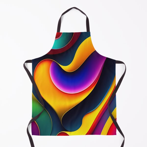 Item preview, Colorful Multi Color abstract fluid shapes organic geometric pattern 20 designed and sold by vishalraifx.