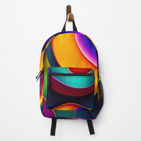 Item preview, Colorful Multi Color abstract fluid shapes organic geometric pattern 20 designed and sold by vishalraifx.