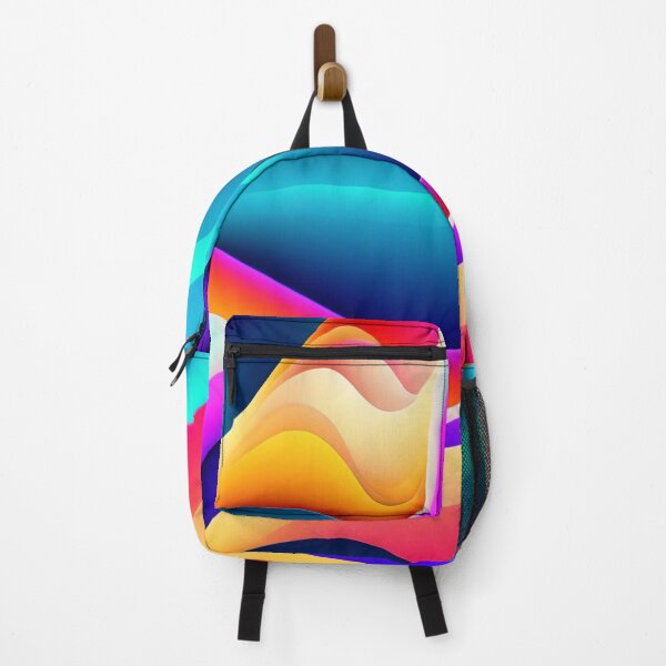 Item preview, Colorful Multi Color abstract fluid shapes organic geometric pattern 21 designed and sold by vishalraifx.