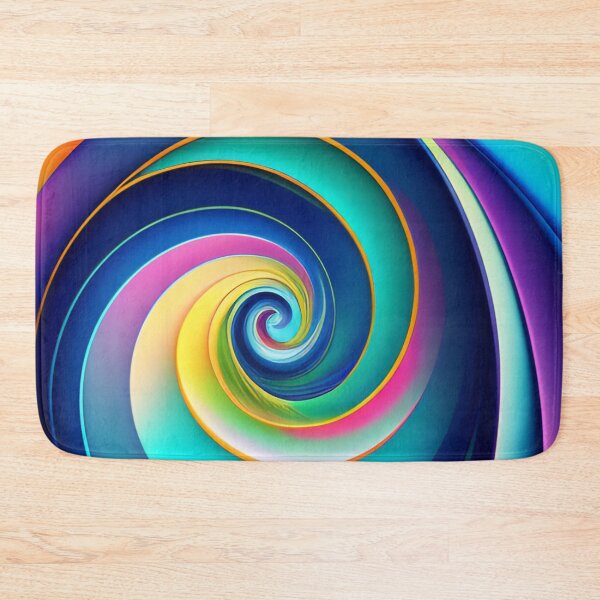 Item preview, Colorful Multi Color abstract fluid shapes organic geometric pattern 22 designed and sold by vishalraifx.