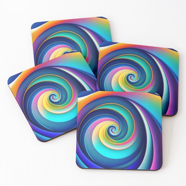 Item preview, Colorful Multi Color abstract fluid shapes organic geometric pattern 22 designed and sold by vishalraifx.