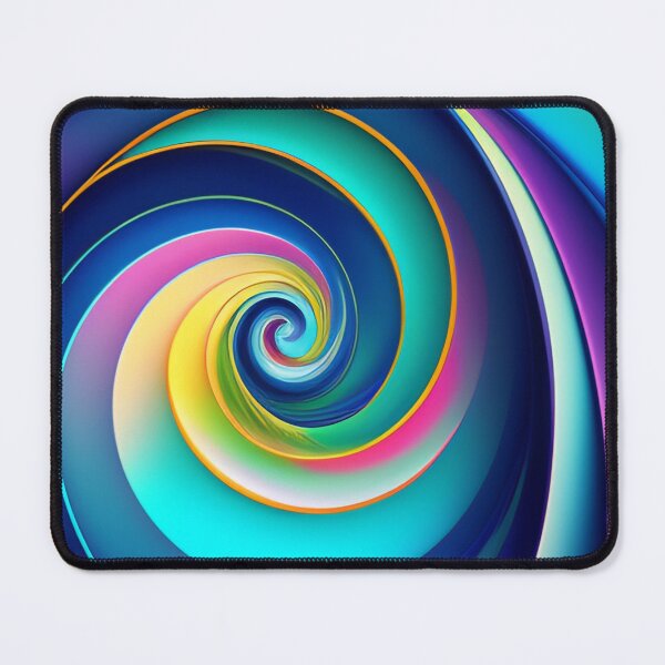 Item preview, Colorful Multi Color abstract fluid shapes organic geometric pattern 22 designed and sold by vishalraifx.