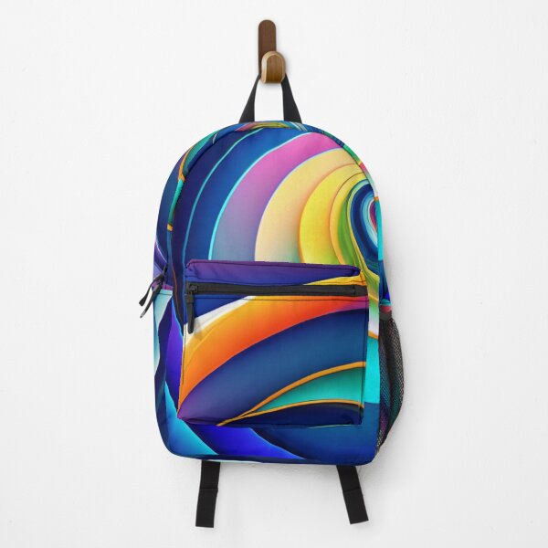 Item preview, Colorful Multi Color abstract fluid shapes organic geometric pattern 22 designed and sold by vishalraifx.