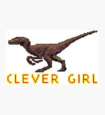 Clever Girl Photographic Print
