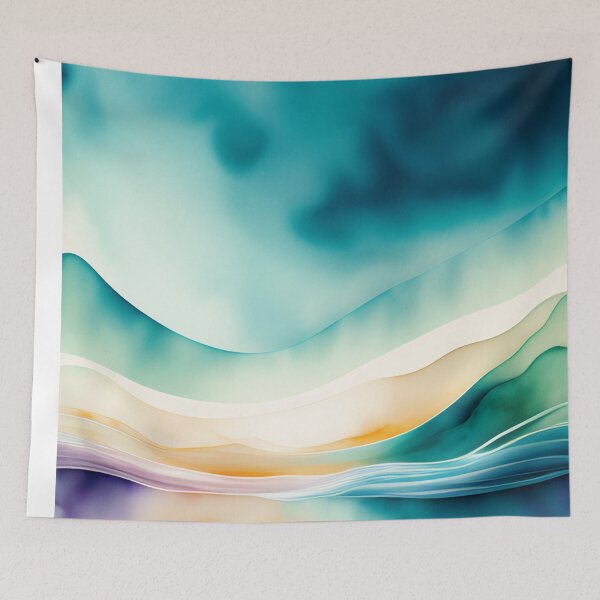Item preview, Colorful Multi Color abstract watercolor shapes organic geometric pattern 24 designed and sold by vishalraifx.