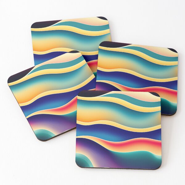 Item preview, Colorful Multi Color abstract watercolor shapes organic geometric pattern 27 designed and sold by vishalraifx.