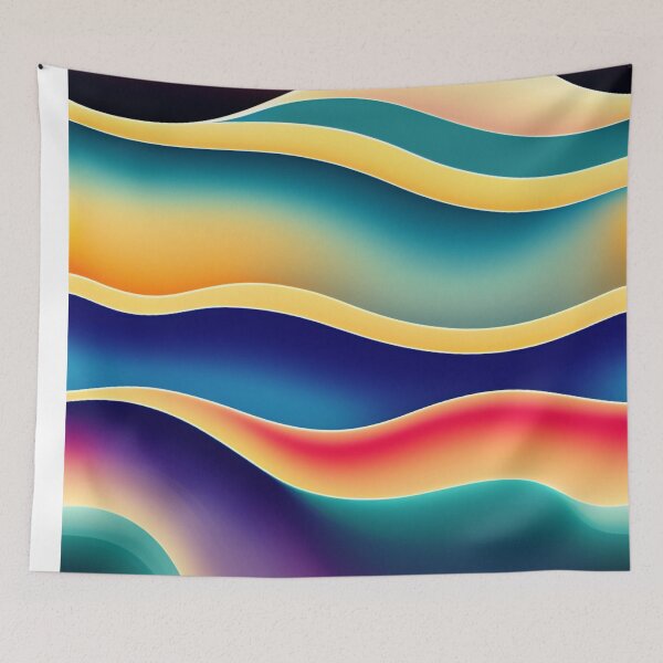 Item preview, Colorful Multi Color abstract watercolor shapes organic geometric pattern 27 designed and sold by vishalraifx.