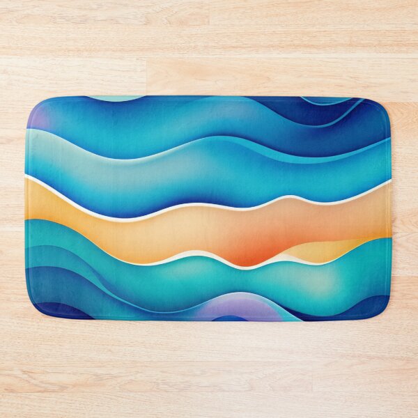Item preview, Colorful Multi Color abstract watercolor shapes organic geometric pattern 28 designed and sold by vishalraifx.