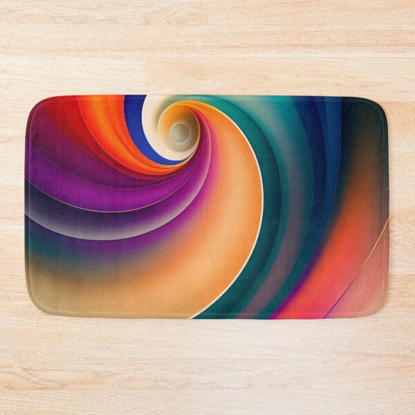 Item preview, Colorful Multi Color abstract watercolor shapes organic geometric pattern 29 designed and sold by vishalraifx.