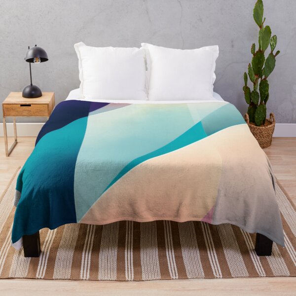 Item preview, Colorful Multi Color abstract watercolor shapes organic geometric pattern 30 designed and sold by vishalraifx.