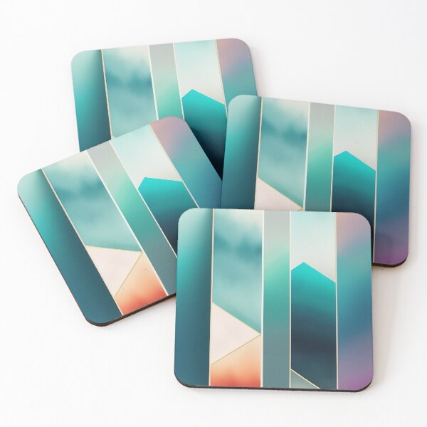 Item preview, Colorful Multi Color abstract watercolor shapes organic geometric pattern 31 designed and sold by vishalraifx.