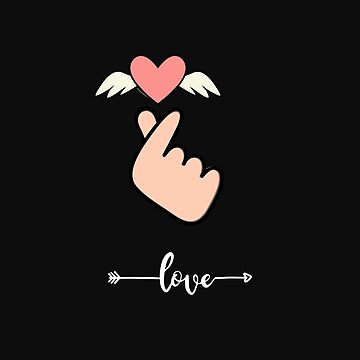 Artwork thumbnail, I love you; I tell you with my fingers by ikaponStore