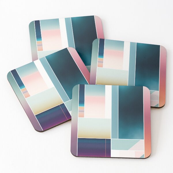 Item preview, Colorful Multi Color abstract watercolor shapes organic geometric pattern 33 designed and sold by vishalraifx.