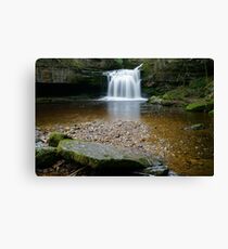 West Burton Waterfall Canvas Print