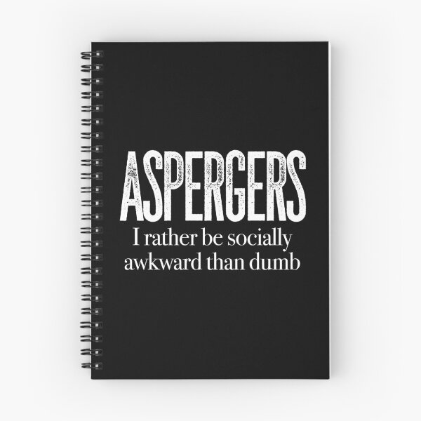 Item preview, ASPERGERS I rather be socially awkward than dumb | Asperger Syndrome Awareness | Autism Spectrum Disorder | High Functioning | Neurodiversity | Neurodivergent | Neurodiverse designed and sold by MJDezigns.