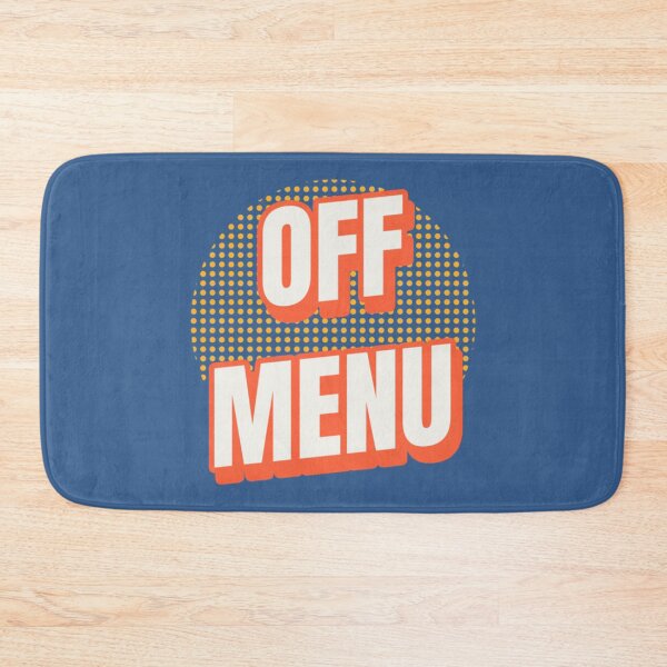Item preview, OFF MENU   poppadoms or bread148 designed and sold by MarceloHuels.