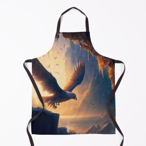 Item preview, Ethereal Sanctuary: A Highly Detailed Fantasy Painting of Winged Birds and the Natural World designed and sold by oanaunciuleanu.