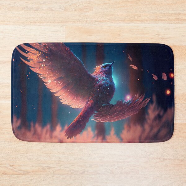 Item preview, Ethereal Sanctuary: A Highly Detailed Fantasy Painting of Winged Birds and the Natural World designed and sold by oanaunciuleanu.