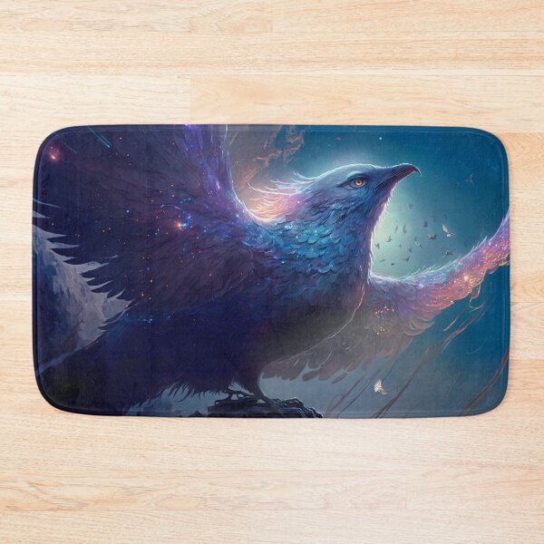 Item preview, Ethereal Sanctuary: A Highly Detailed Fantasy Painting of Winged Birds and the Natural World designed and sold by oanaunciuleanu.