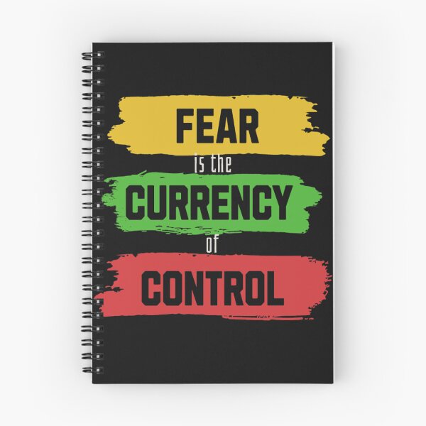 Item preview, Fear is the Currency of Control, Freedom Over Fear Quote designed and sold by Siela.