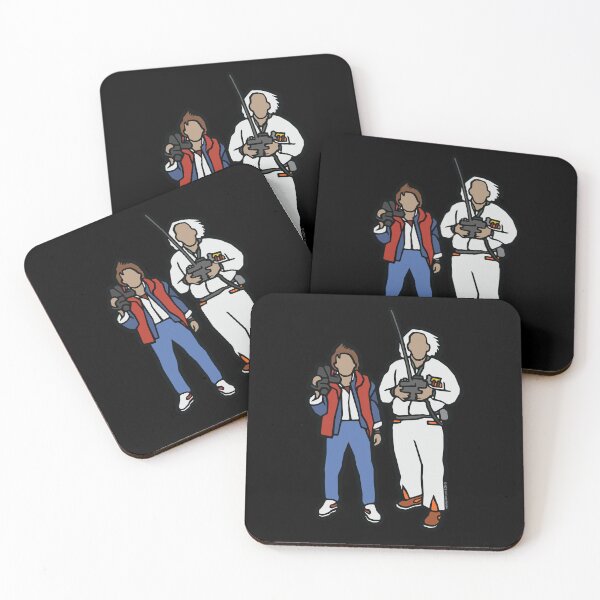 Item preview, Doc & Marty Flat Design designed and sold by jeffsmoll.