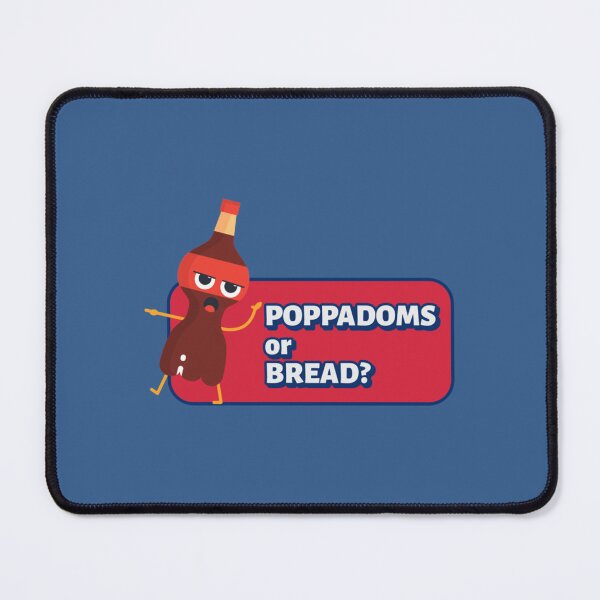 Item preview, OFF MENU   poppadoms or bread  with sauce bottle182 designed and sold by MarceloHuels.