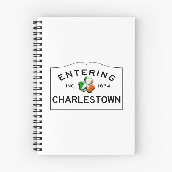Item preview, Entering Charlestown Road Sign - Charlestown, Massachusetts designed and sold by SouthShorePics.