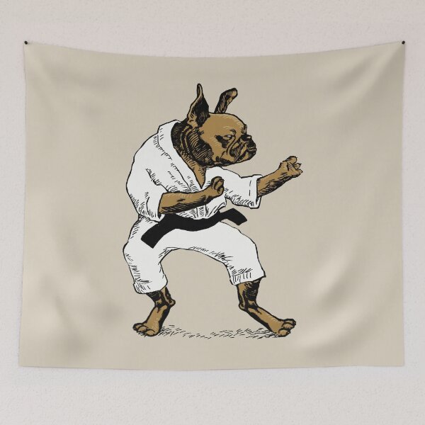 Item preview, Cool dog knows karate designed and sold by Ztudio.