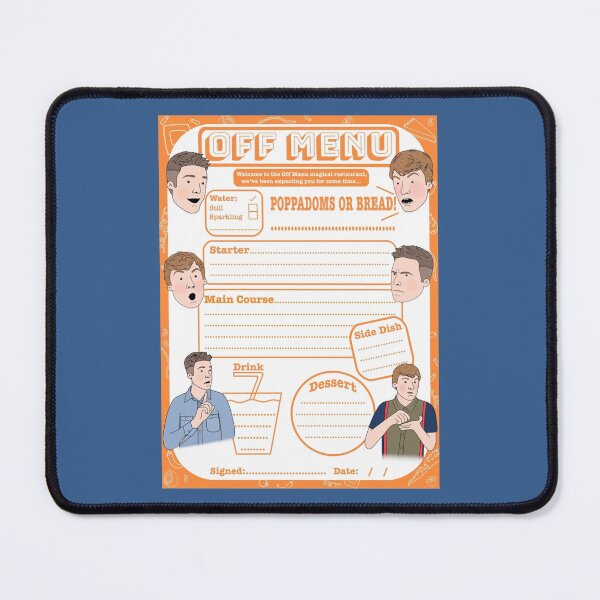 Item preview, Off menu podcast poster163 designed and sold by MarceloHuels.
