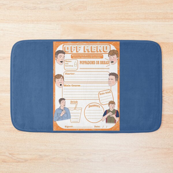 Item preview, Off menu podcast poster163 designed and sold by MarceloHuels.
