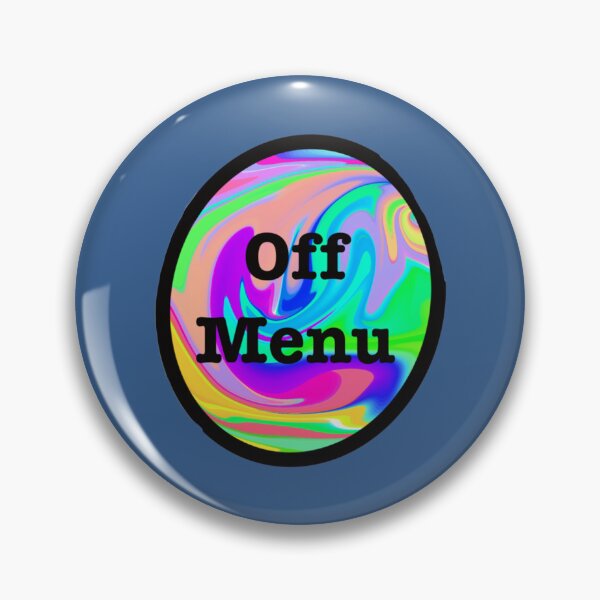 Item preview, off menu redbubble poster60 designed and sold by MarceloHuels.