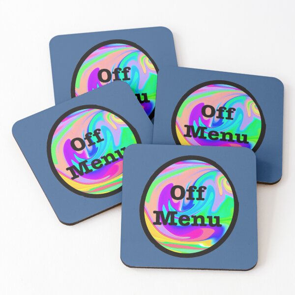 Item preview, off menu redbubble poster60 designed and sold by MarceloHuels.