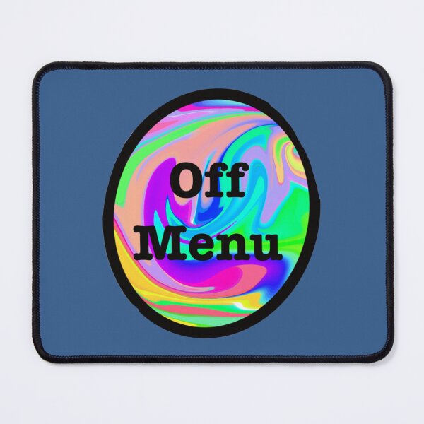 Item preview, off menu redbubble poster60 designed and sold by MarceloHuels.
