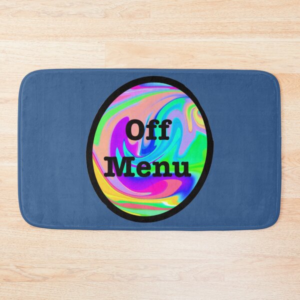 Item preview, off menu redbubble poster60 designed and sold by MarceloHuels.
