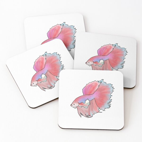 Item preview, Betta watercolor design designed and sold by SugarNSpicer.