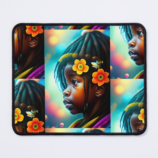 Item preview, Beautiful black rastafarian girl  designed and sold by CSJ7.