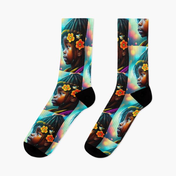 Item preview, Beautiful black rastafarian girl  designed and sold by CSJ7.