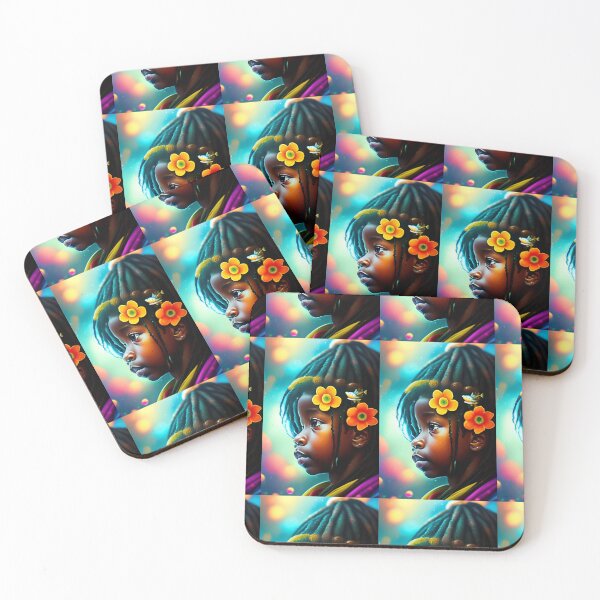 Item preview, Beautiful black rastafarian girl  designed and sold by CSJ7.