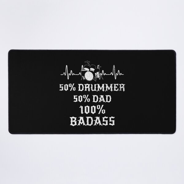 Item preview, Drummer dad badass designed and sold by JoRealm.