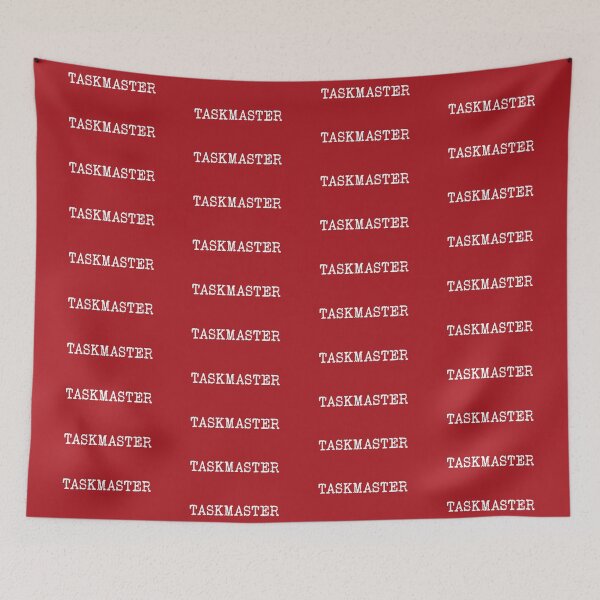 Item preview, TM (White on Red) designed and sold by PawsitiveMum3.