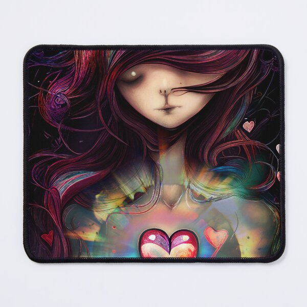 Item preview, Little Unicorn Girl with Heart designed and sold by REVOLTIX.