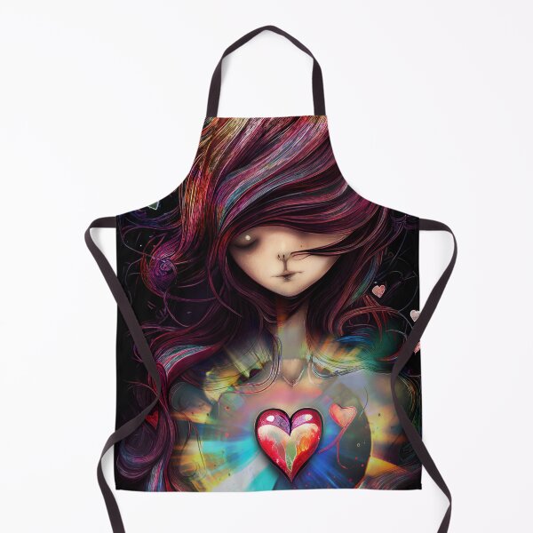 Item preview, Little Unicorn Girl with Heart designed and sold by REVOLTIX.
